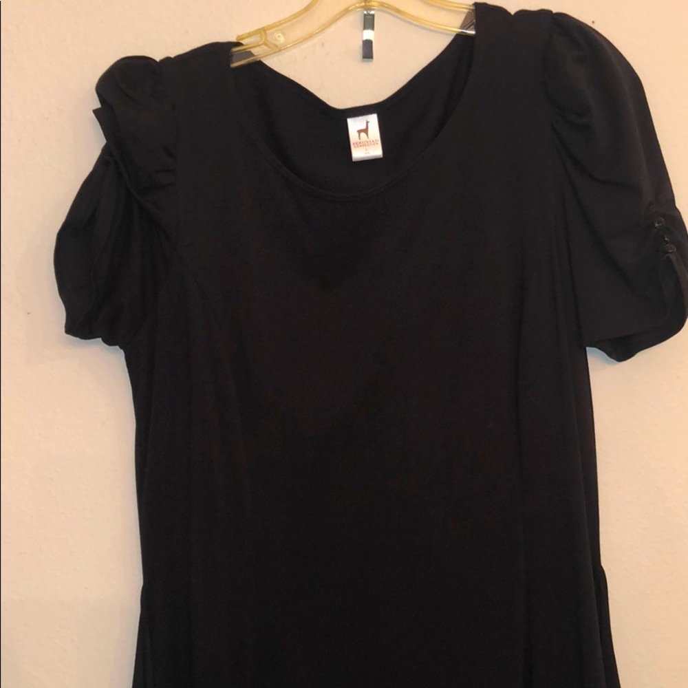 Peruvian connection black over the knee dress.